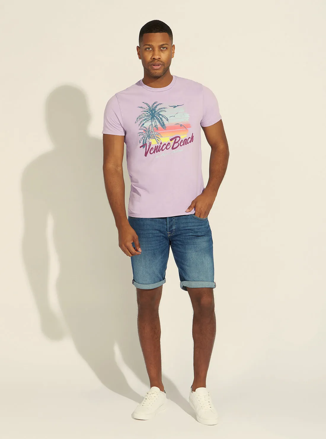 Purple Orchid Multi Venice T-Shirt