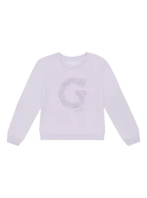 Purple Petal Logo Active Jumper (2-7)