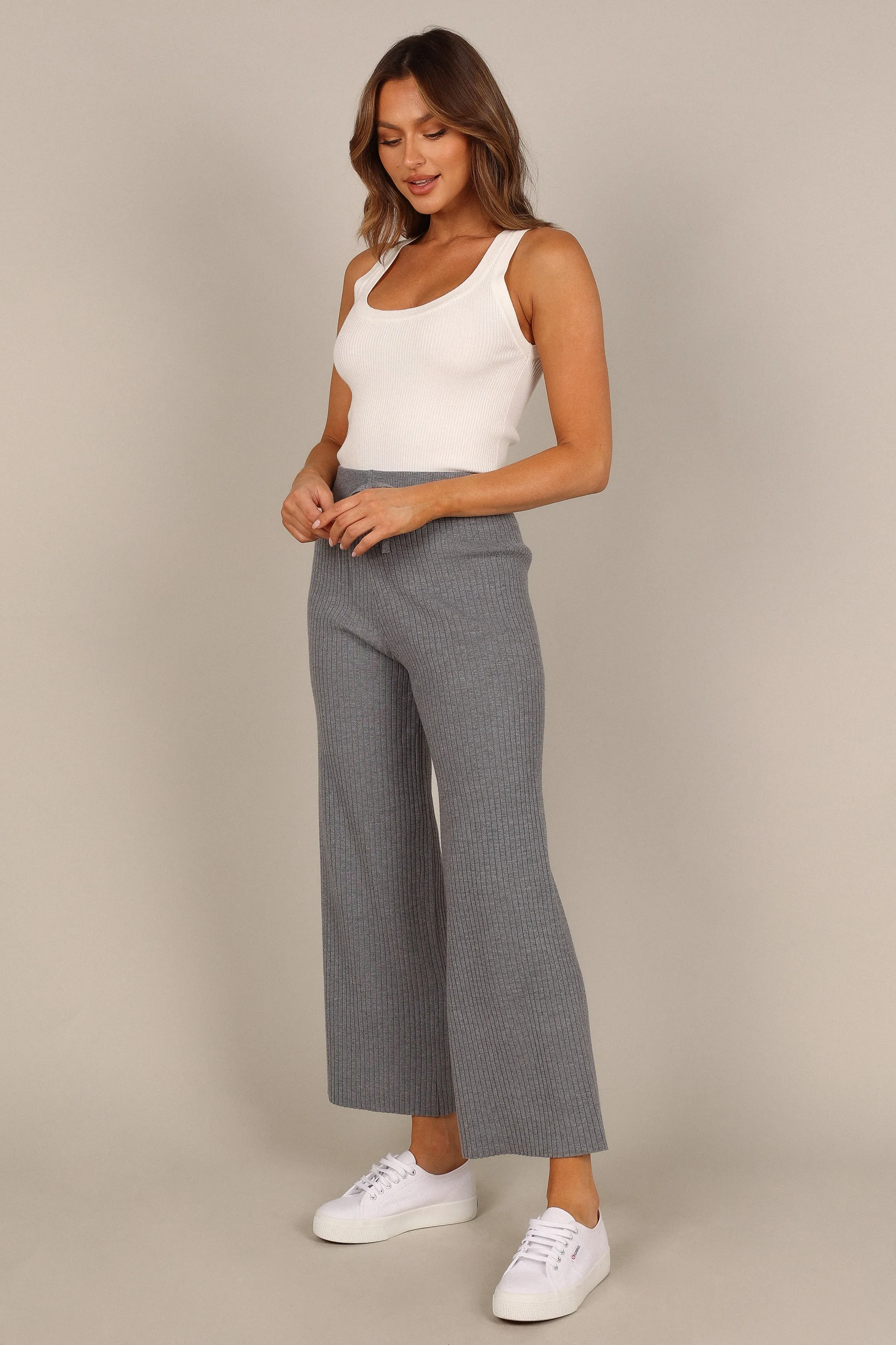 Pyrus Knit Pant - Dark Grey