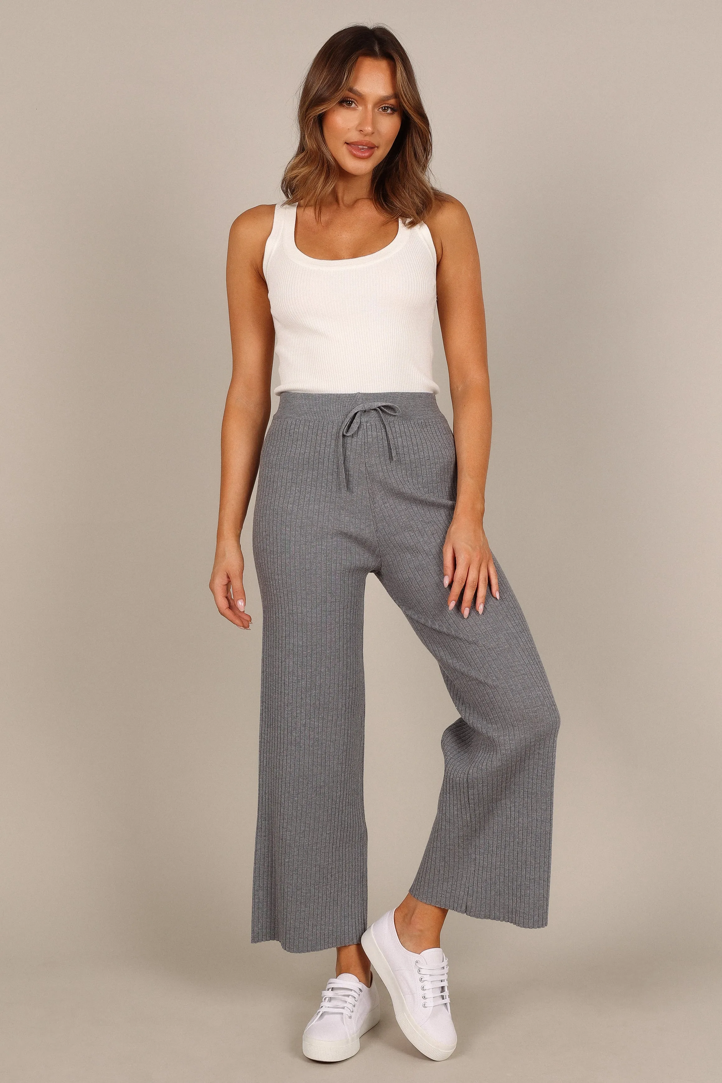 Pyrus Knit Pant - Dark Grey