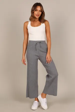 Pyrus Knit Pant - Dark Grey