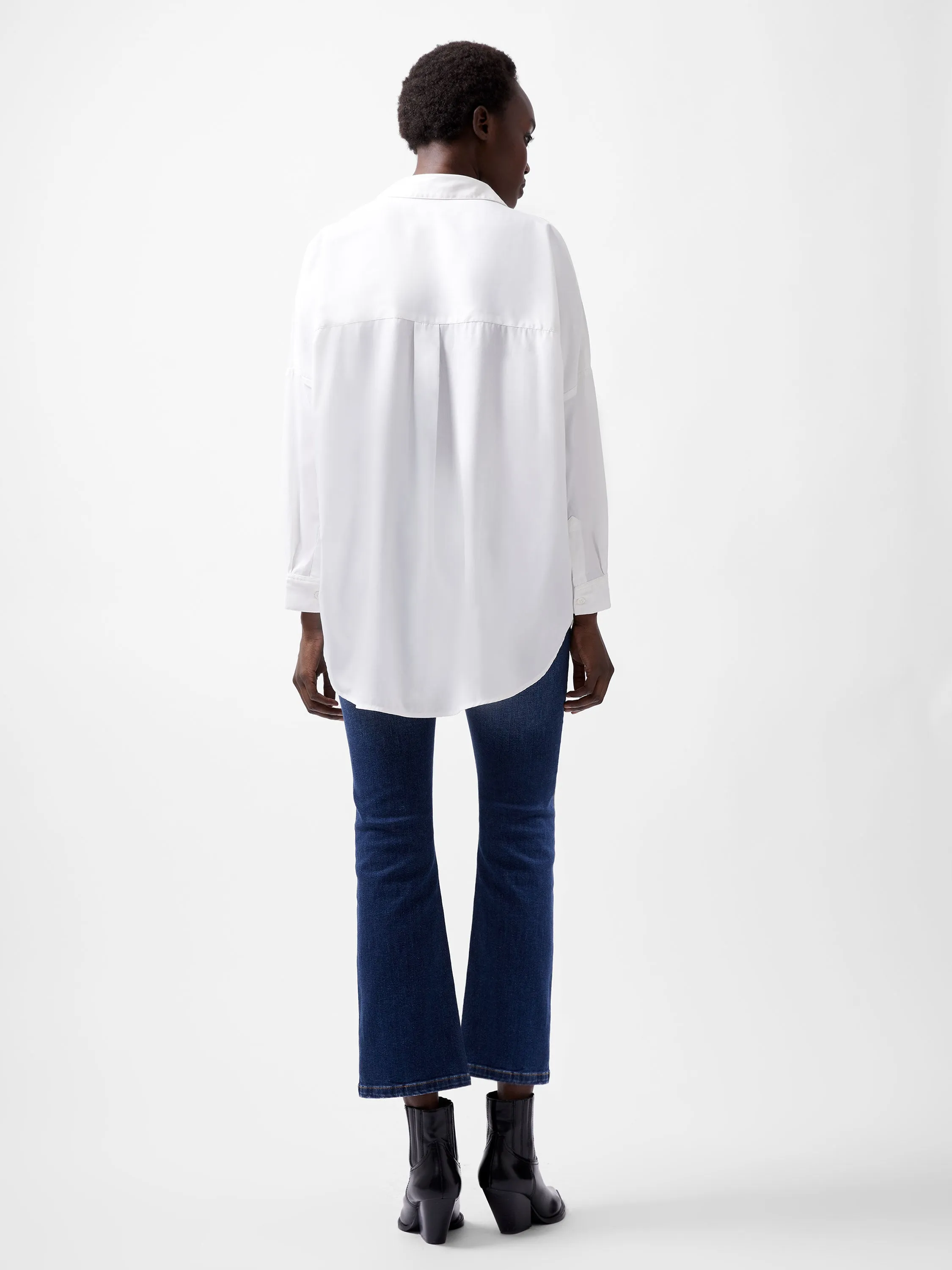 Rhodes Recycled Crepe Popover Shirt