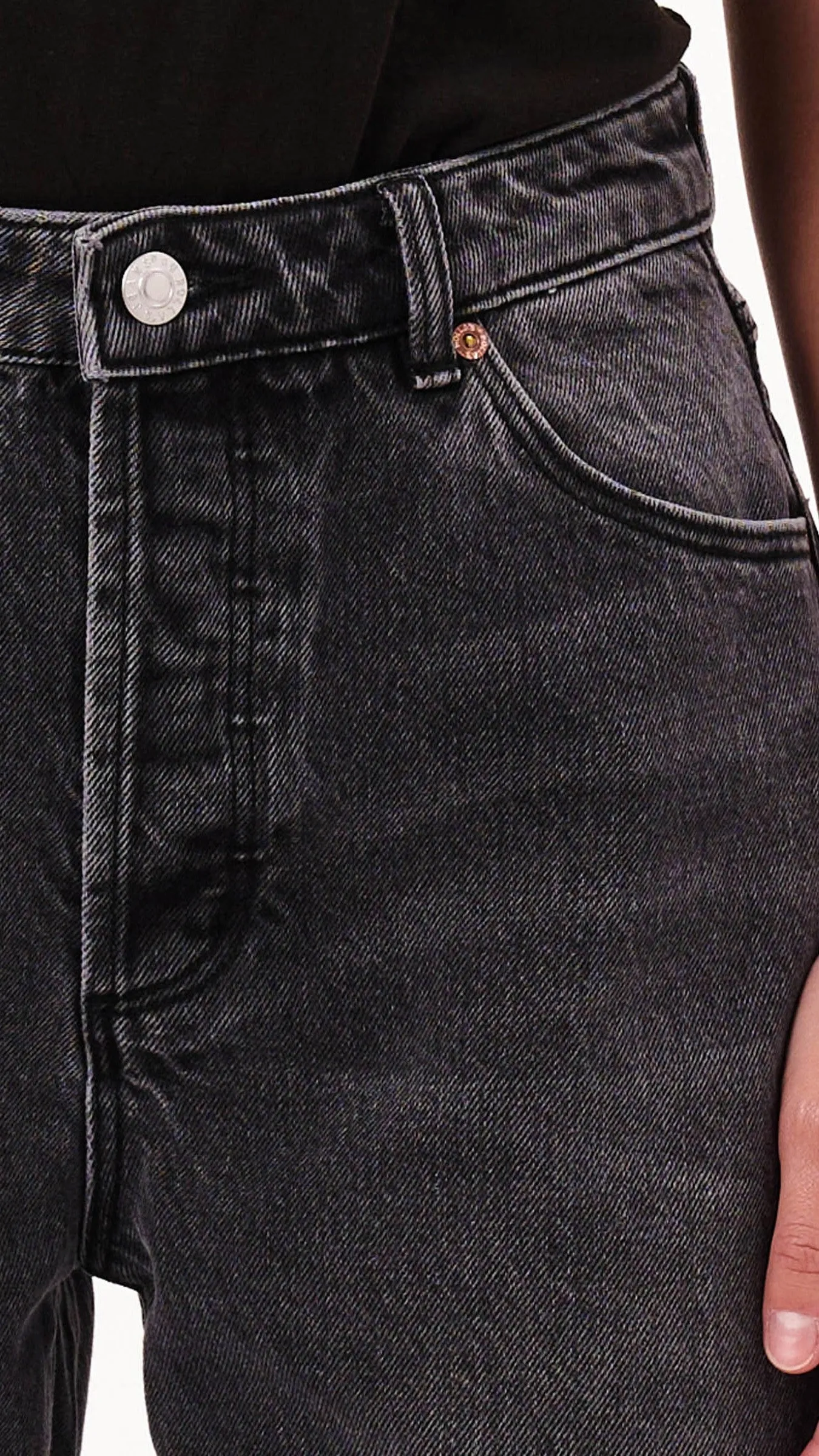 Rollas 90s Relaxed Jean - Vintage Black / Worn Black