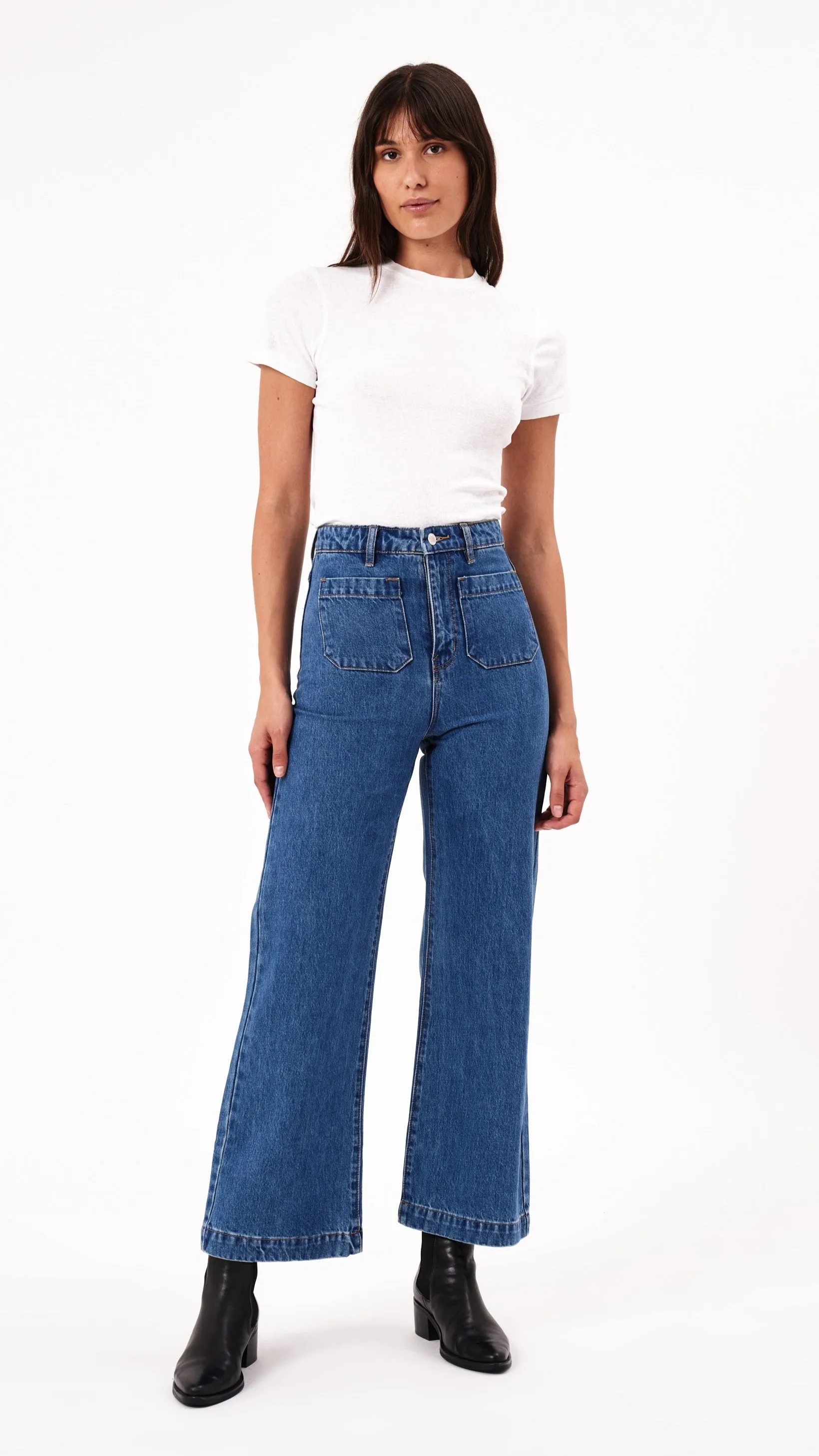 Rollas Sailor Jean - Ashley Blue