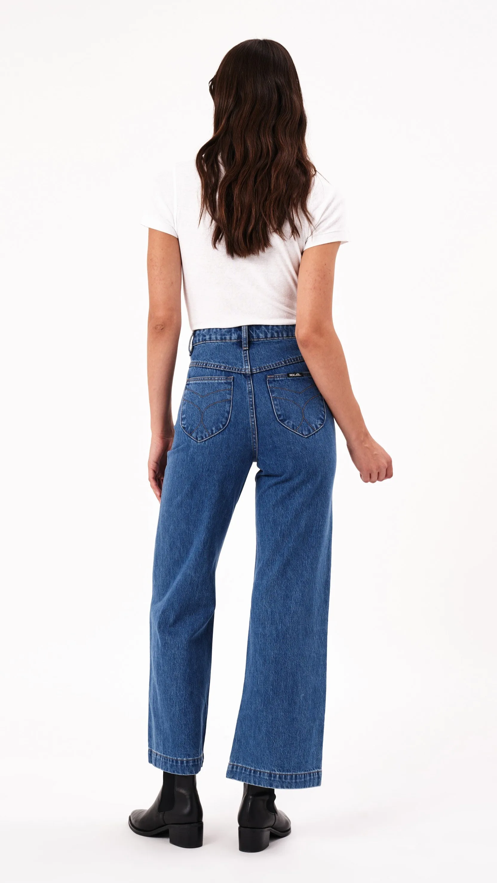 Rollas Sailor Jean - Ashley Blue