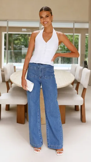 Rollas Sailor Jean - Ashley Blue