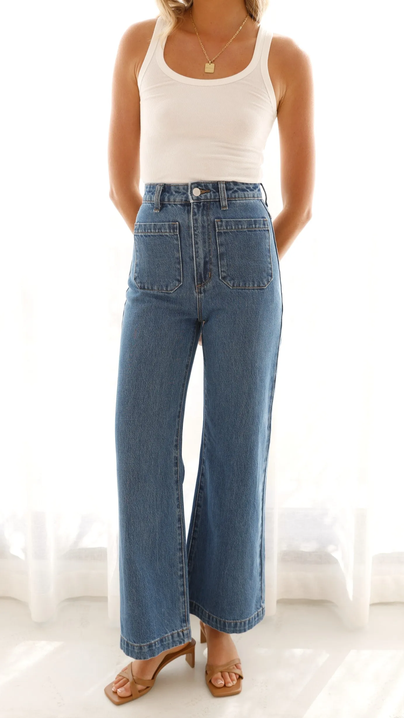 Rollas Sailor Jean - Ashley Blue