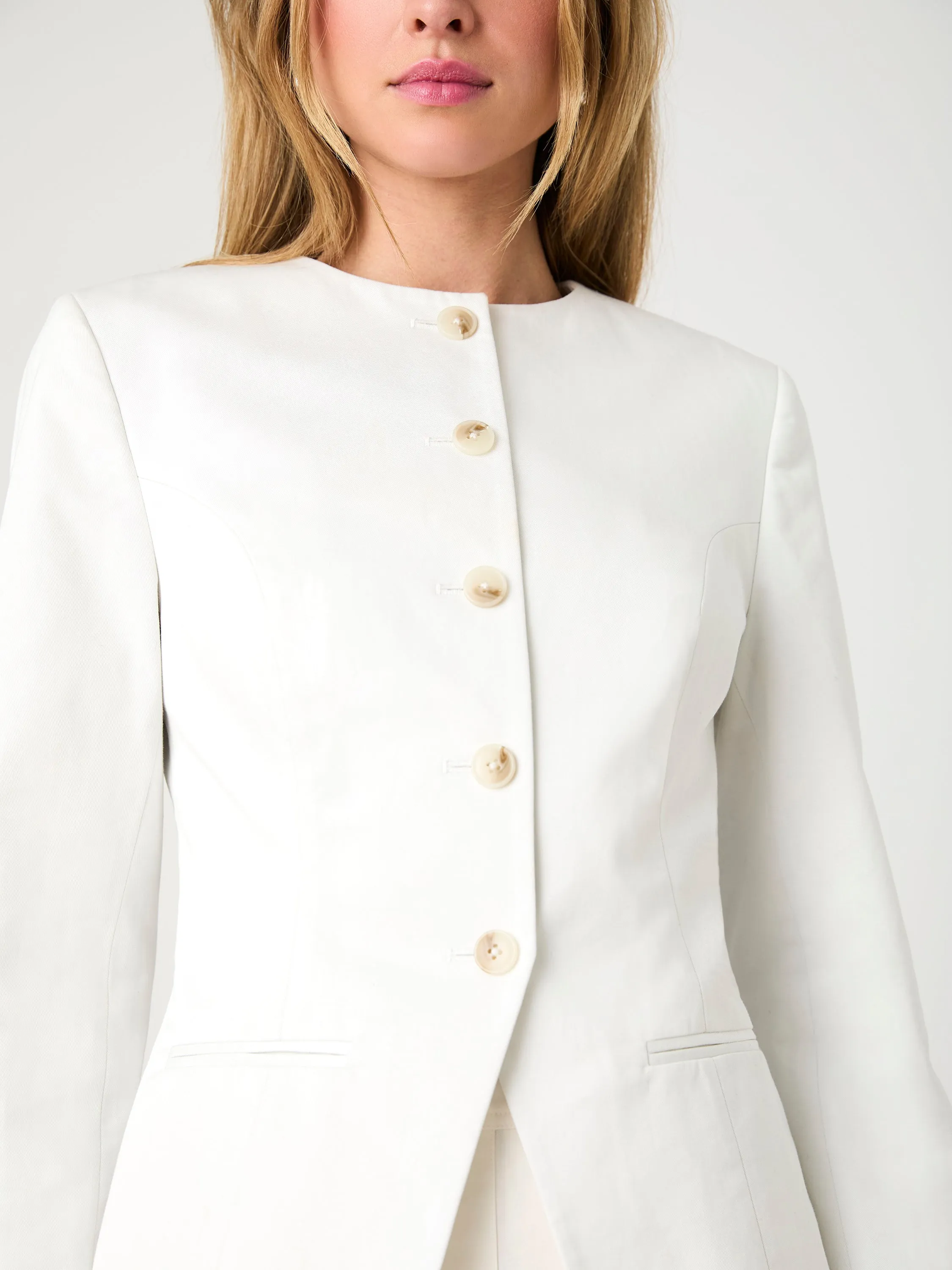 Sabine Twill Slim Fit Jacket