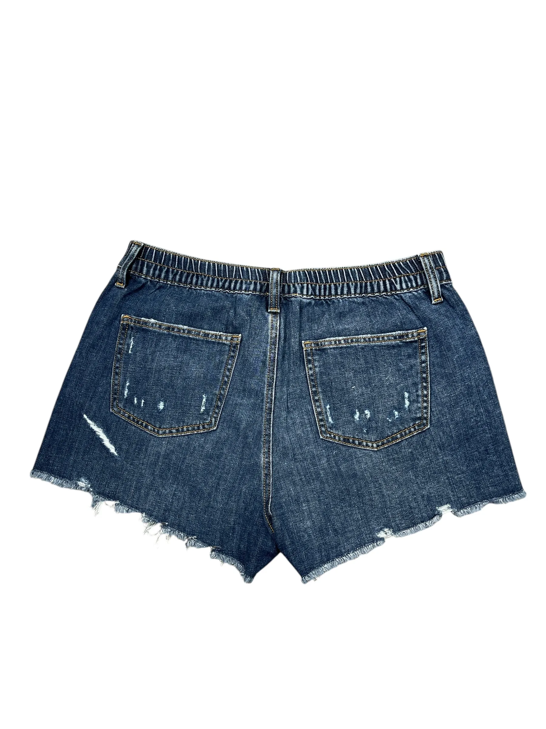 Shorts By Aerie In Blue Denim, Size:M
