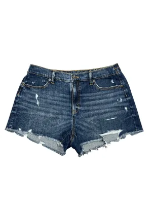 Shorts By Aerie In Blue Denim, Size:M