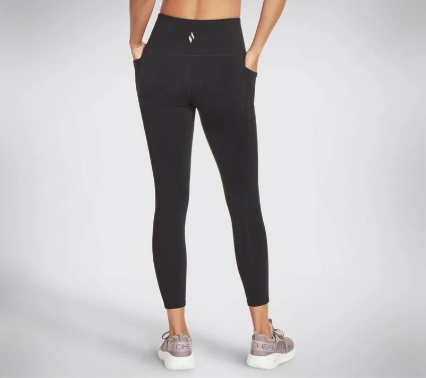 Skechers Go Walk High Waisted Legging 7/8 Bold Black