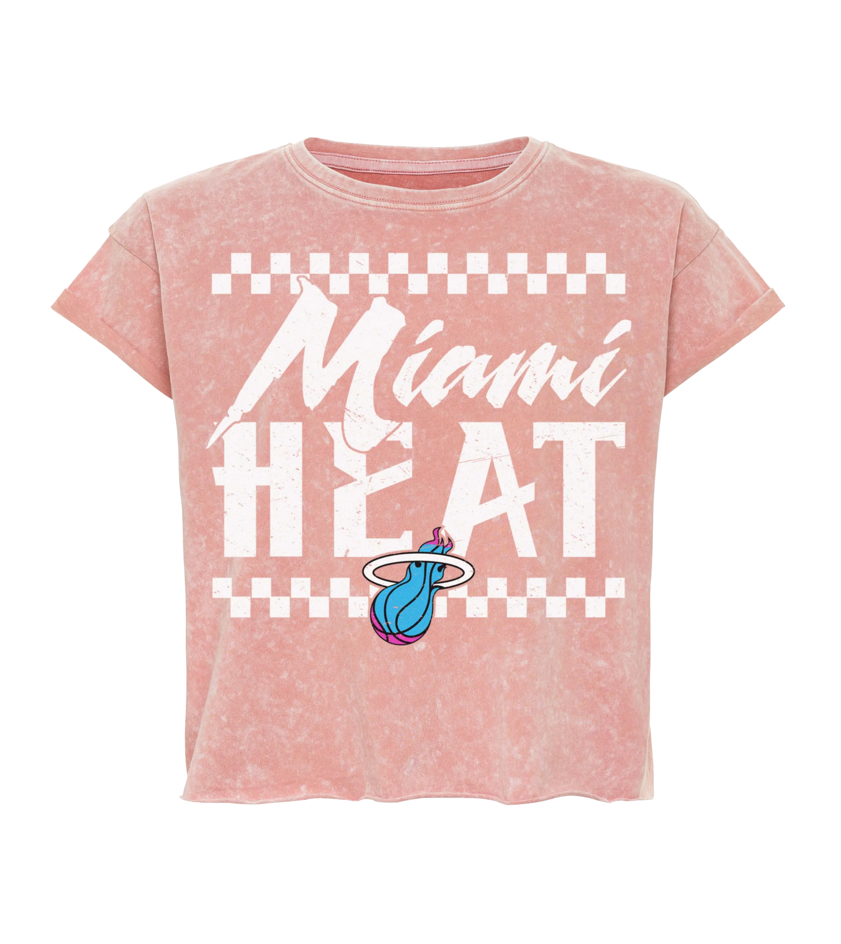 Sportiqe Miami HEAT Original Vice Coral Women's Tee
