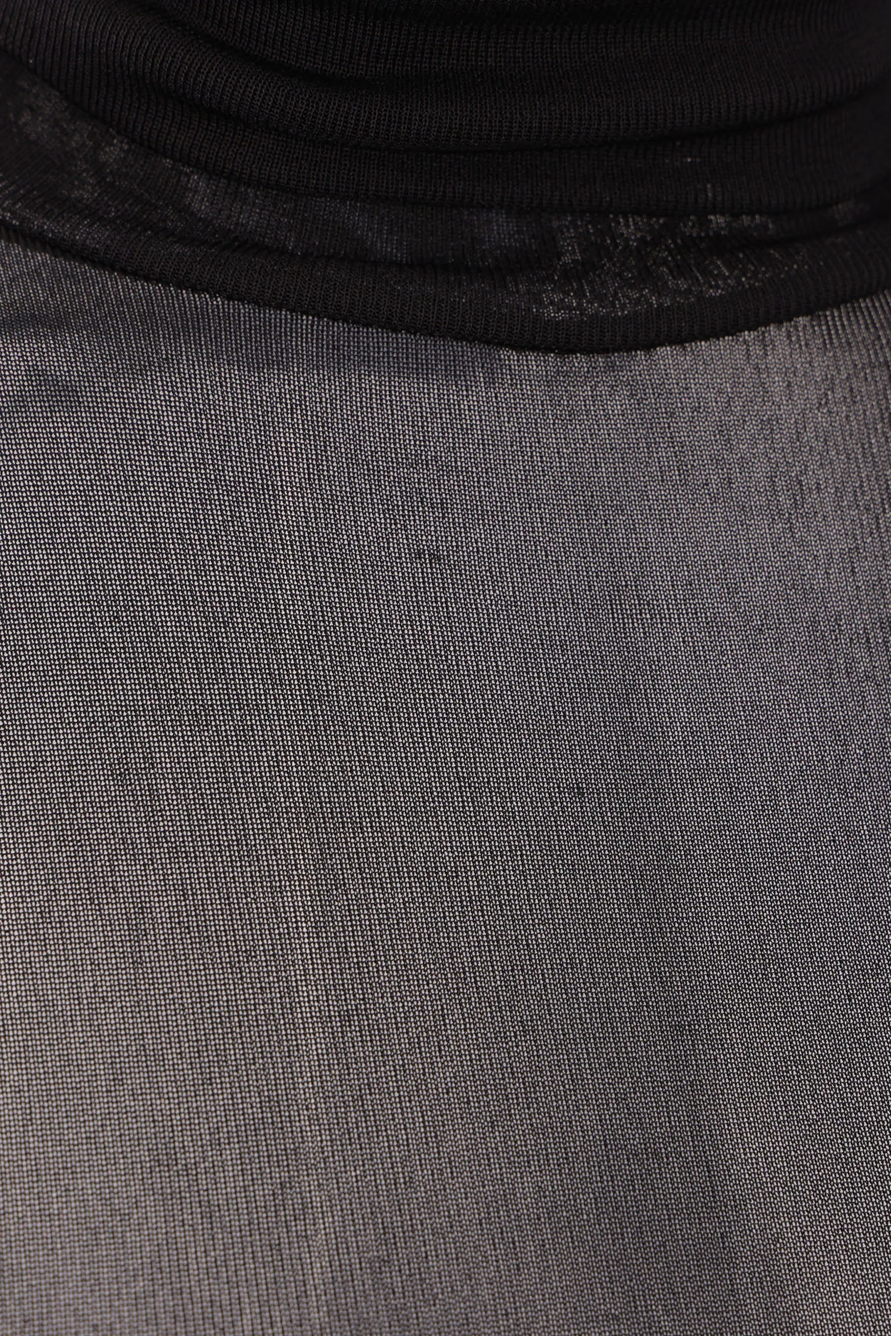 stretch jersey high-neck bodysuit