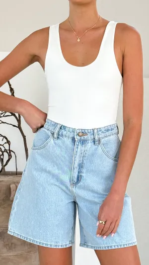 Super Mirage Shorts - Nina Blue