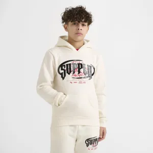 Supply & Demand Junior Boys' Chrome Hoodie Tofu / Chinese Red