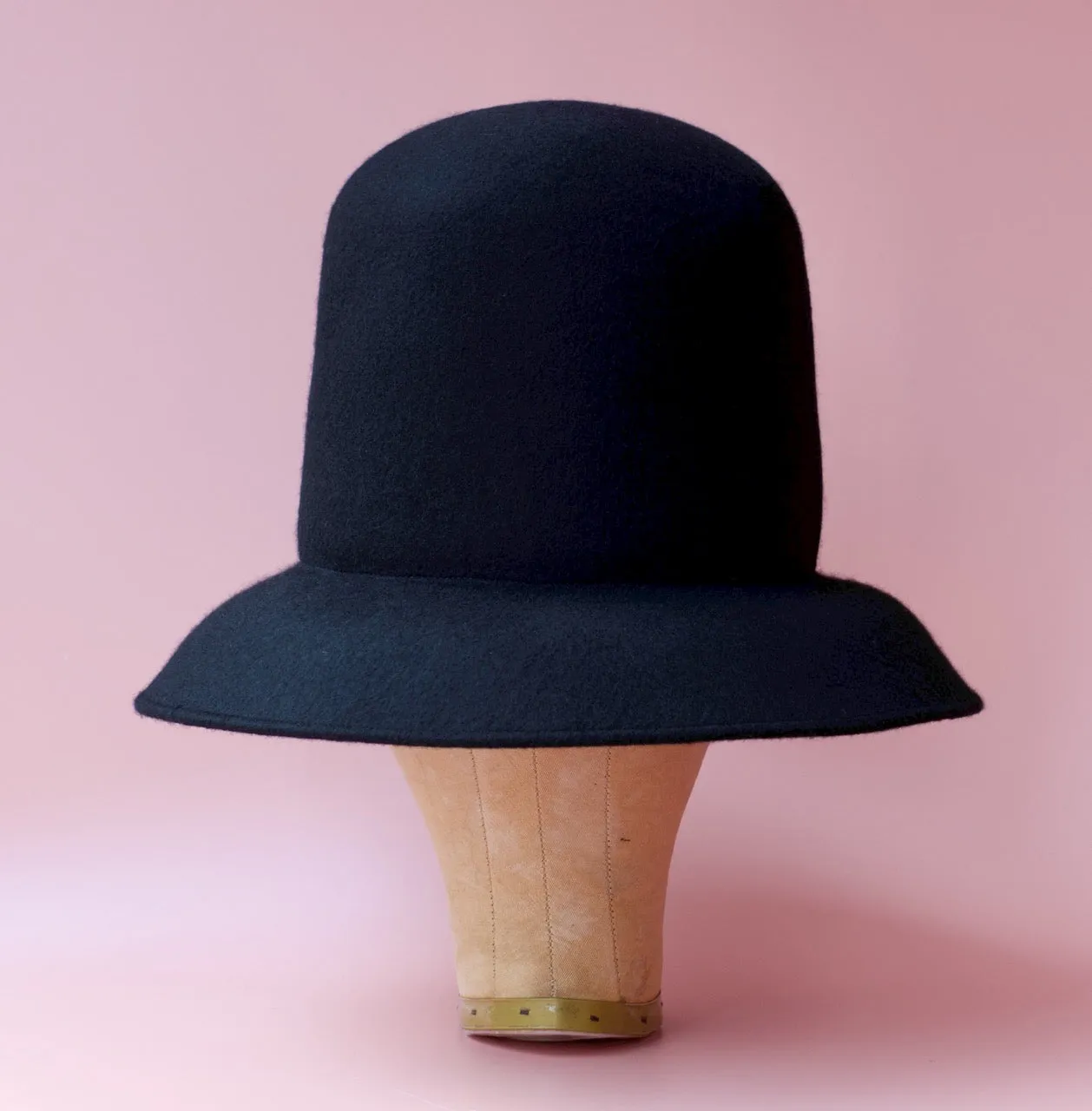 Tall Bowler Hat - Black