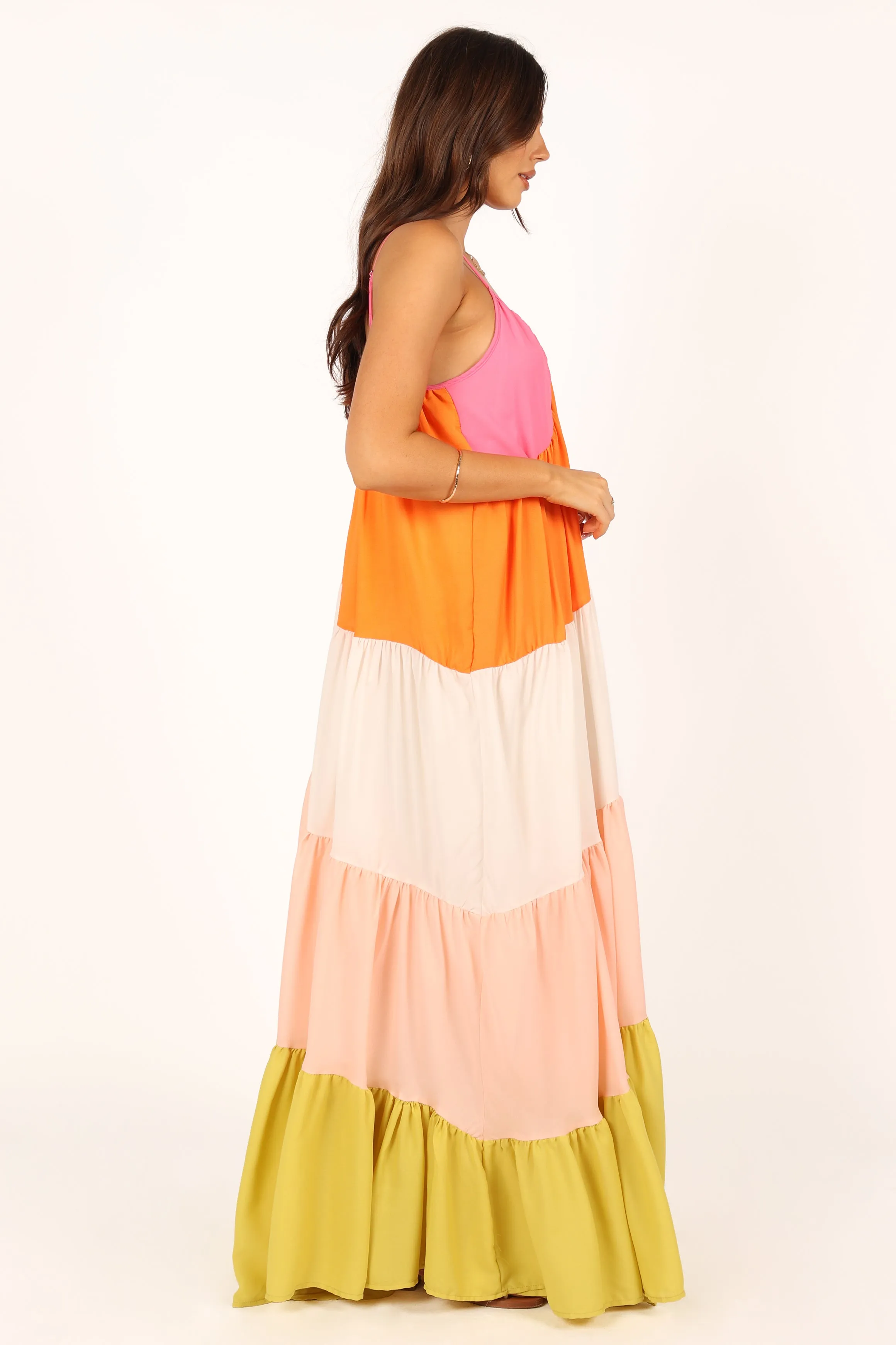 Tallulah Tiered Maxi Dress - Multi