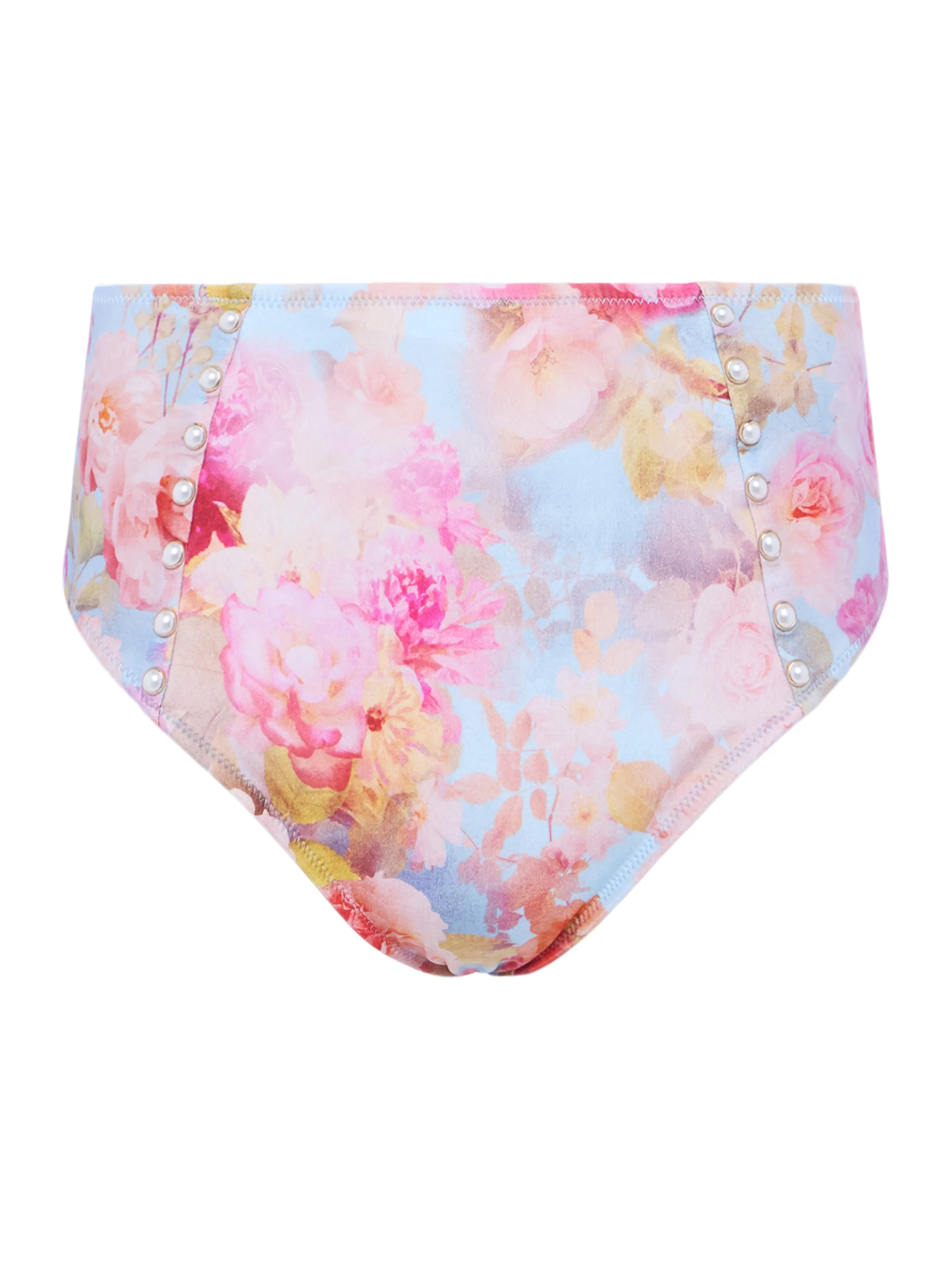Vanessa High-Waisted Bikini Bottom