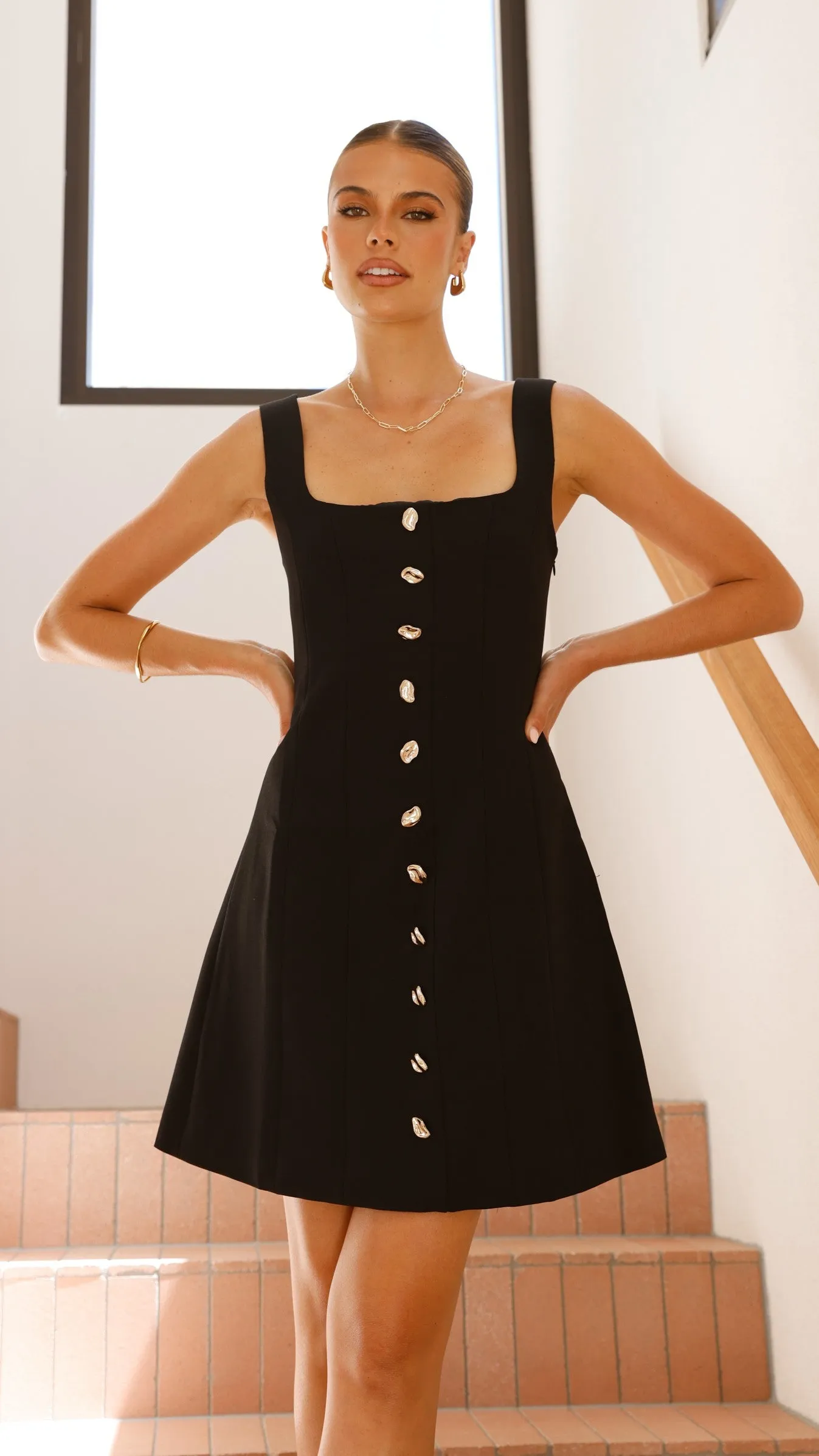 Von Mini Dress - Black