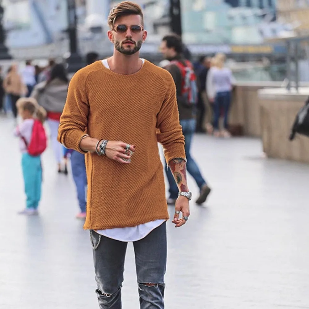 West Louis™ Autumn Knitted Loose Jumper Sweater