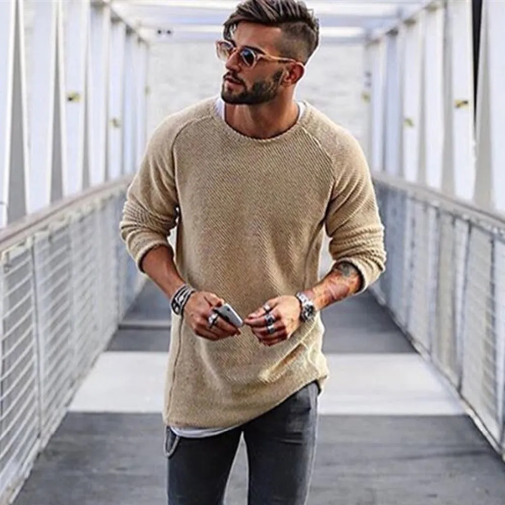 West Louis™ Autumn Knitted Loose Jumper Sweater