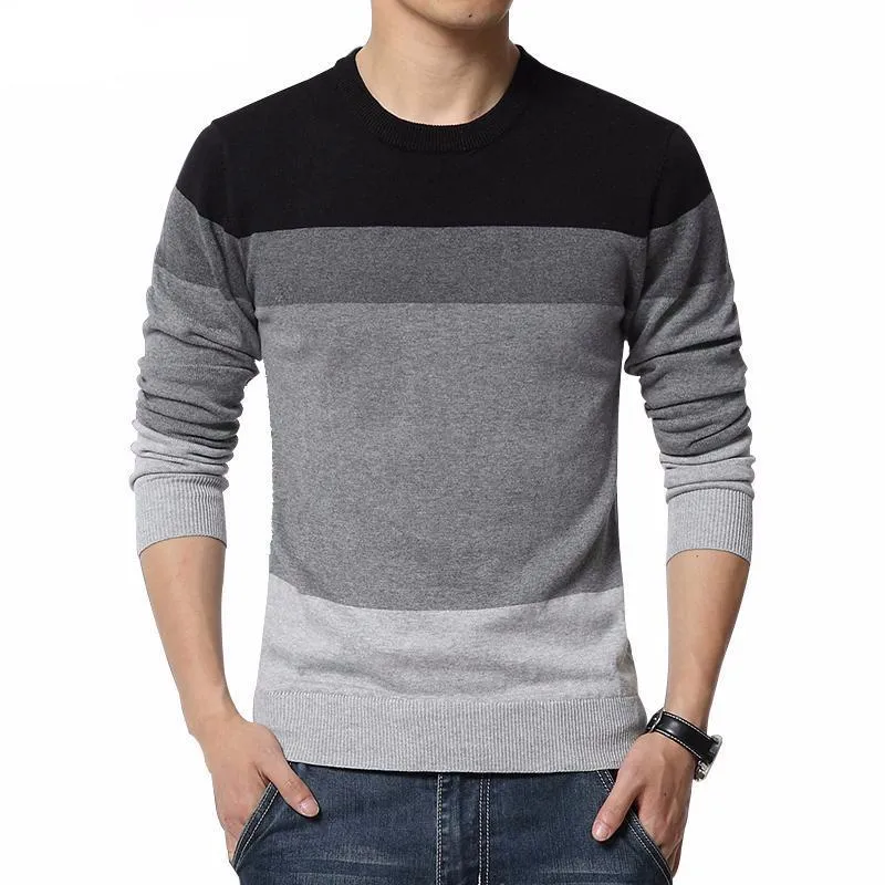West Louis™ Casual O-Neck Sweater Pullover