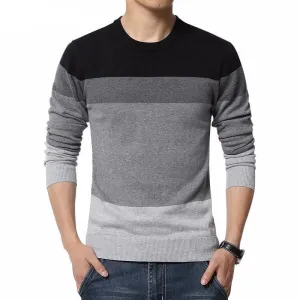 West Louis™ Casual O-Neck Sweater Pullover