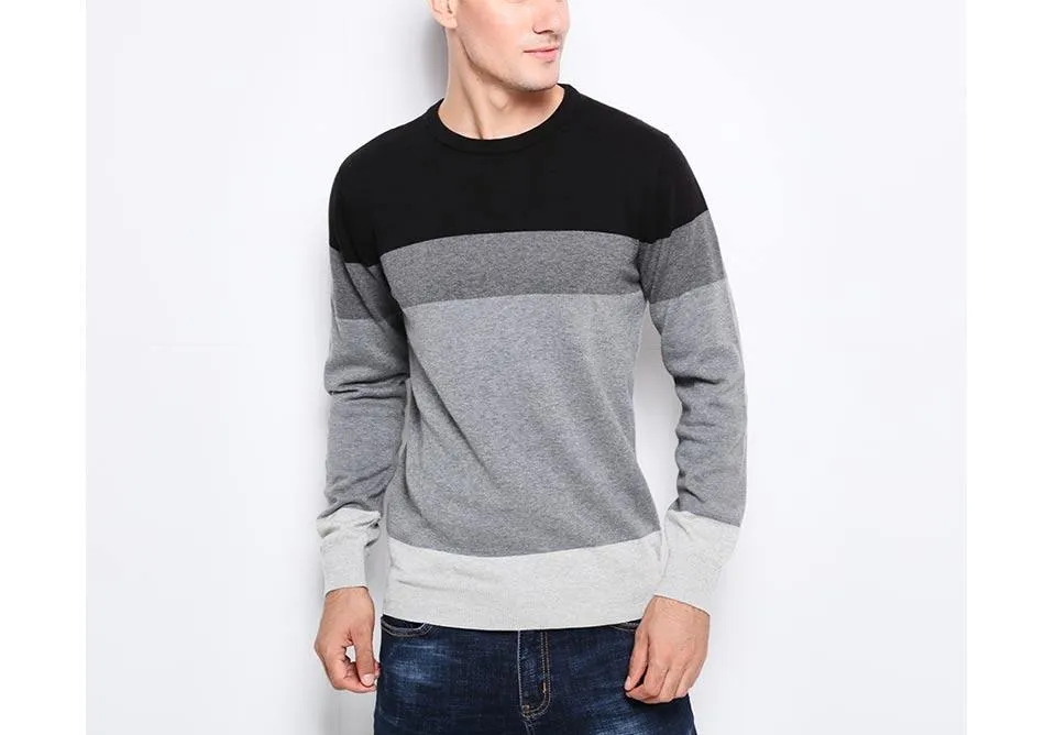 West Louis™ Casual O-Neck Sweater Pullover
