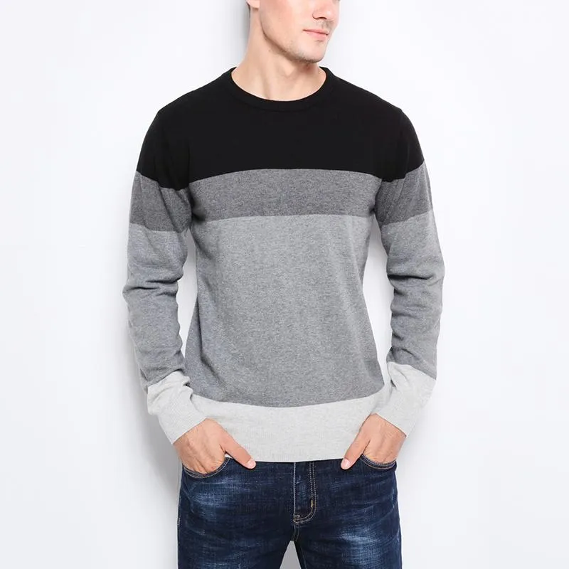 West Louis™ Casual O-Neck Sweater Pullover