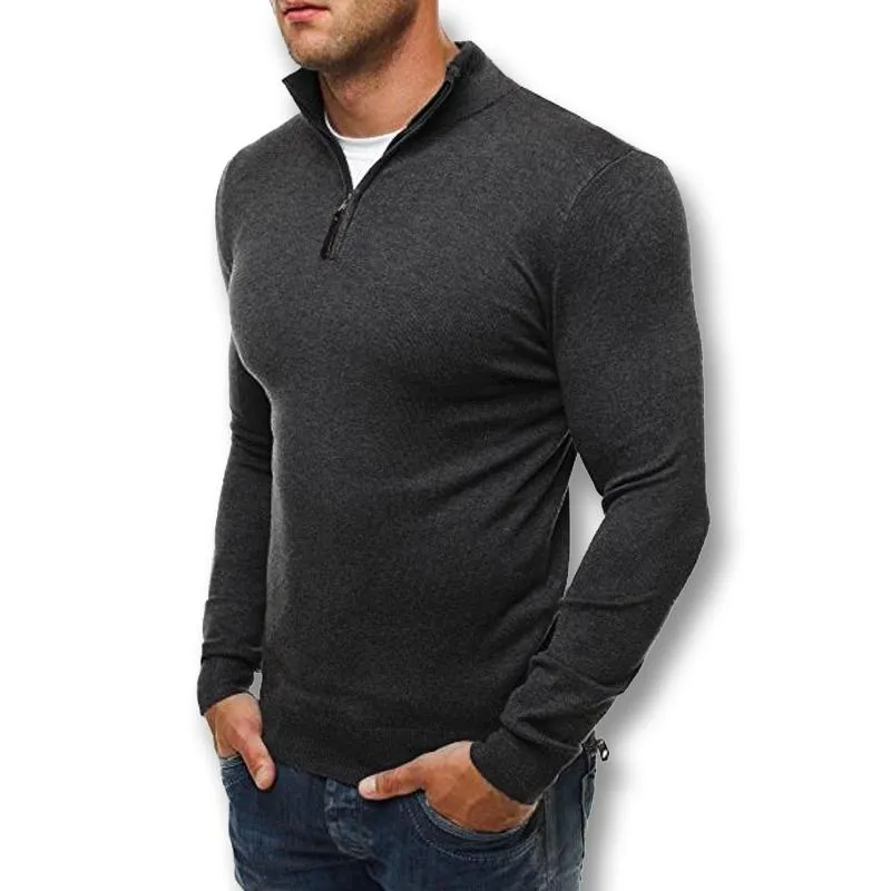 West Louis™ Knitwear Slim Fitted Pullover