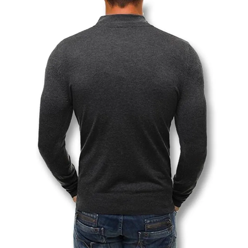 West Louis™ Knitwear Slim Fitted Pullover