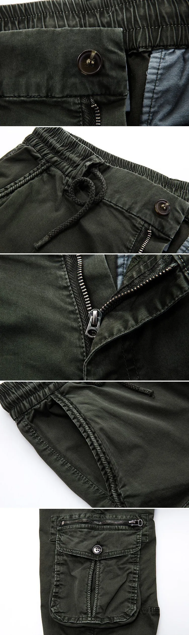 West Louis™ Tactical Cargo Ribbon Pants