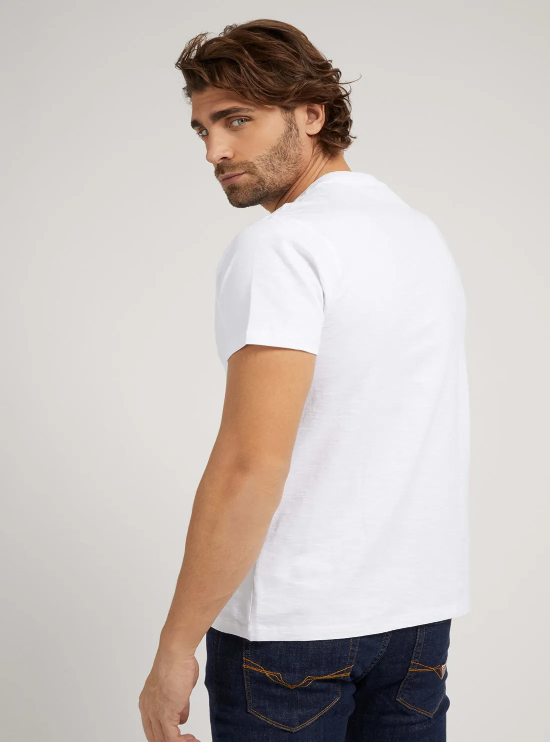 White Academy Logo T-Shirt