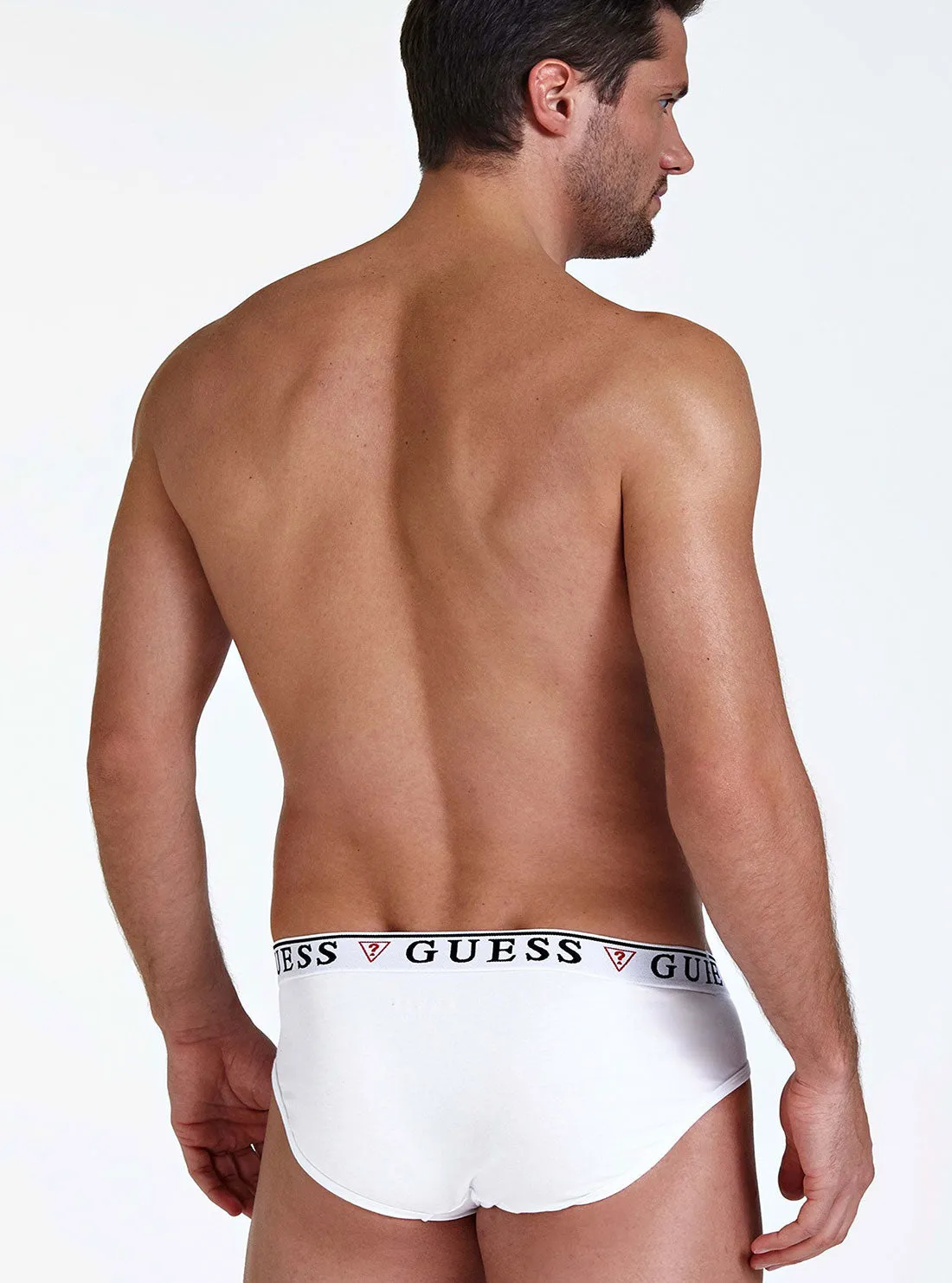 White Brian Hero 3-Pack Briefs