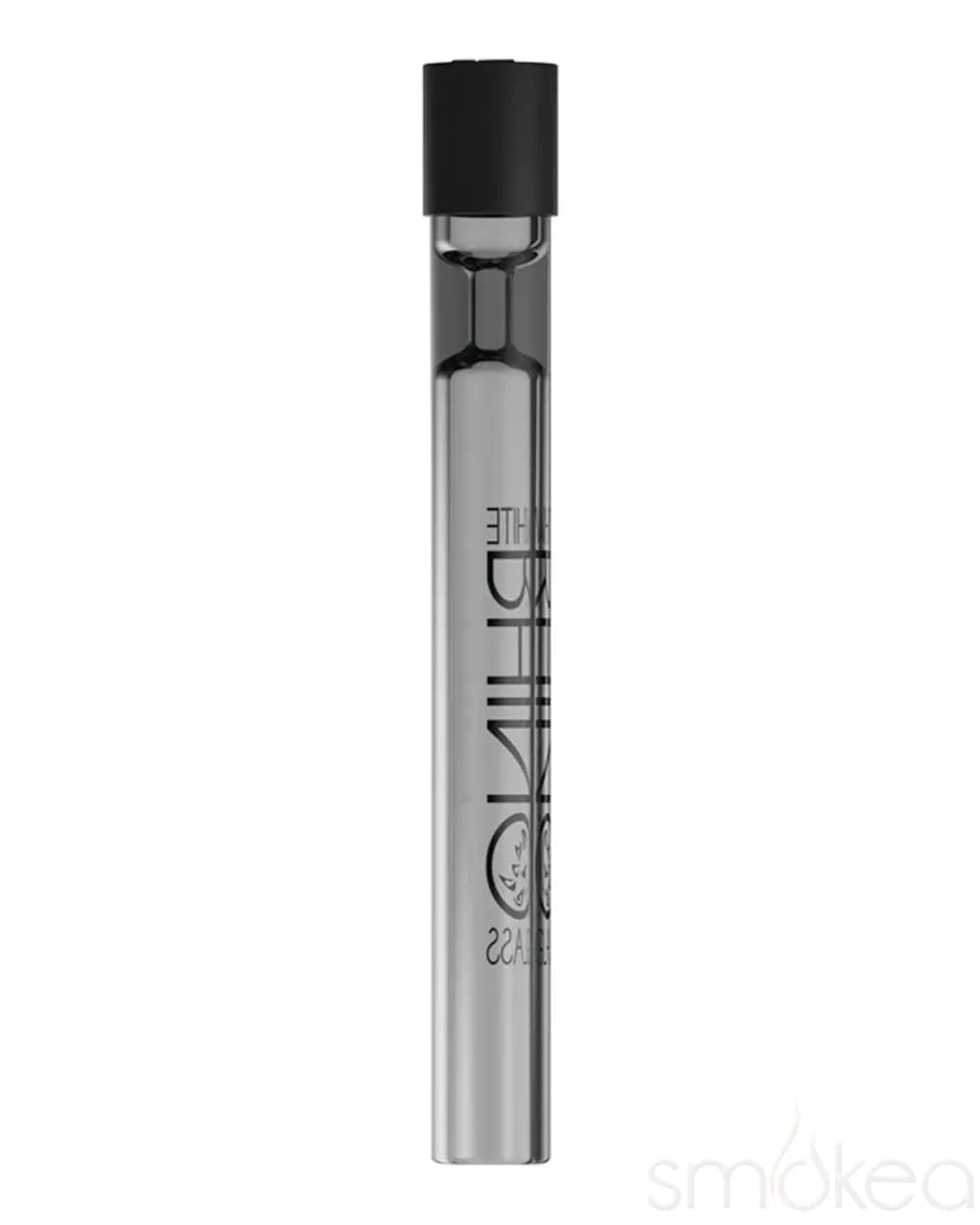 White Rhino Smoke Black Glass Chillum